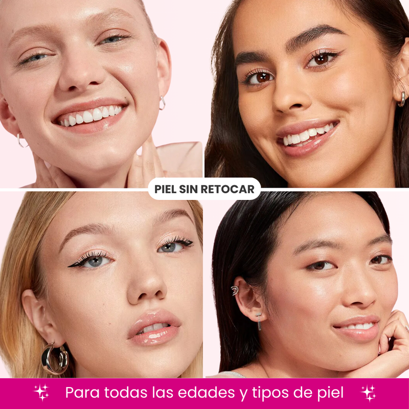 2x1 Silky Glow Tono Mágico: La base que se adapta a ti
