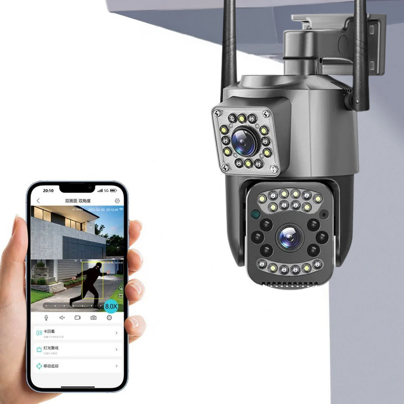 Zoom Guard: Cámara de Seguridad - kit 2x1 + Memoria ilimitada